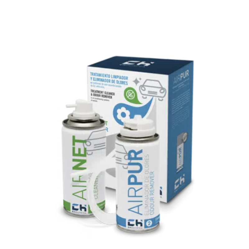 AIRNET & AIRPUR Kit | Professional Car Air Conditioner Cleaner & Sanitizer