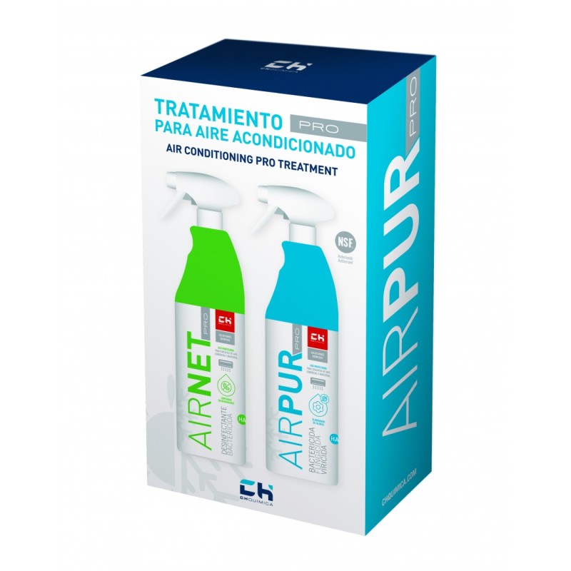 AIRNET & AIRPUR PRO Kit | Complete Cleaning and Sterilization System for Home Air Conditioners